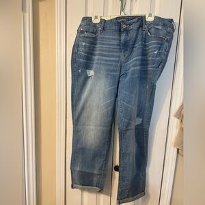 New TORRID Boyfriend Jeans Straight Vintage Stretch Mid-Rise Denim NWT Size 20